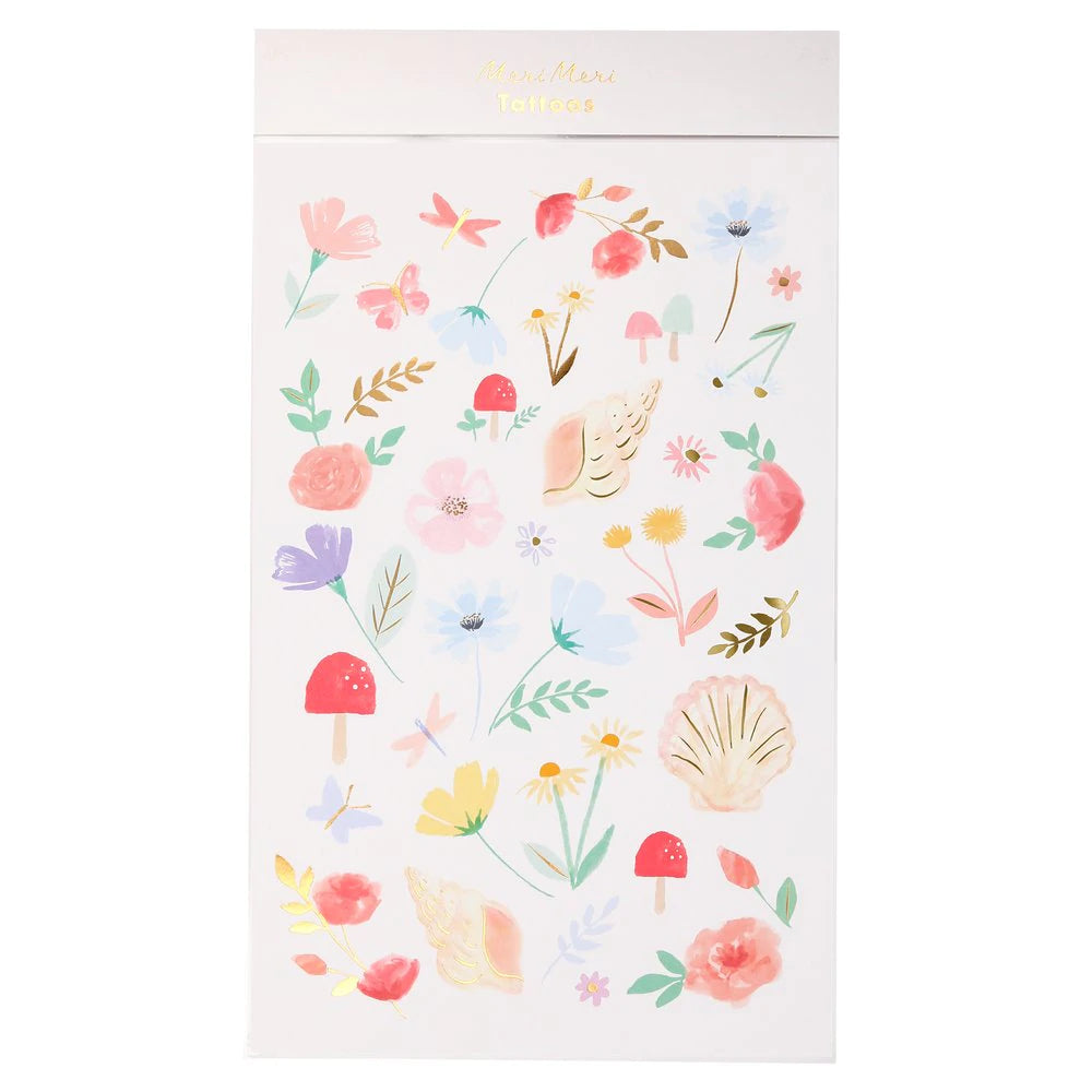 Floral Tattoos Sheets