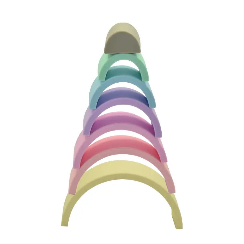 Pastel Silicone Rainbow