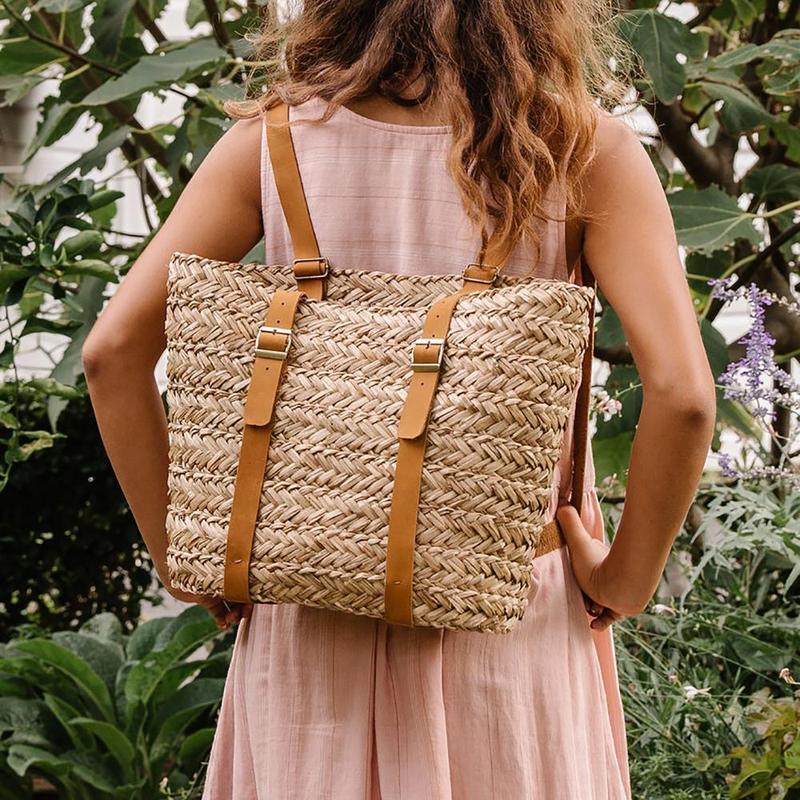 Soukie Seagrass Backpack