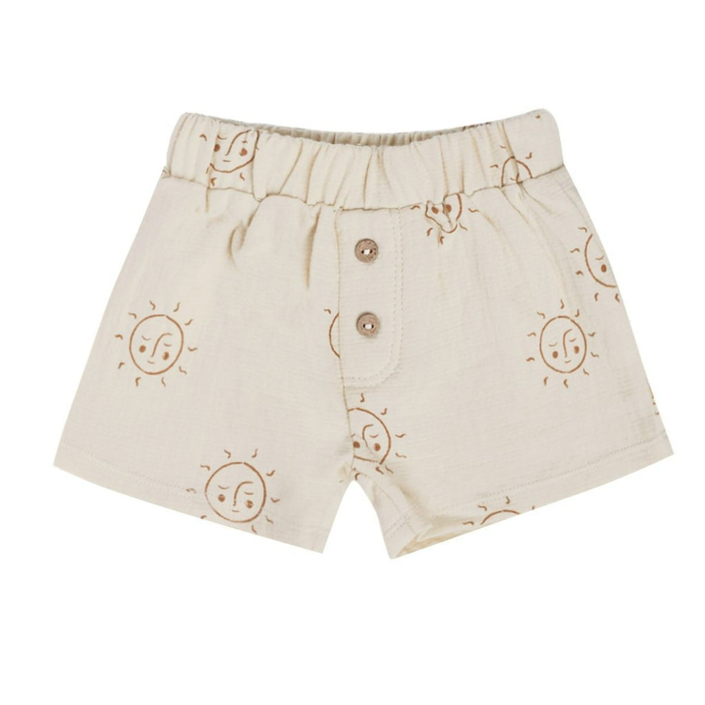 Quincy Mae  Woven Shorts- Suns