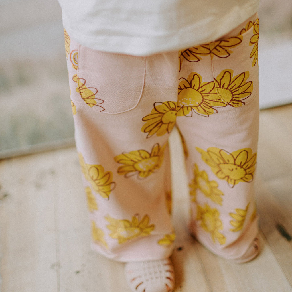 Souris Mini Pink Flowery Pants