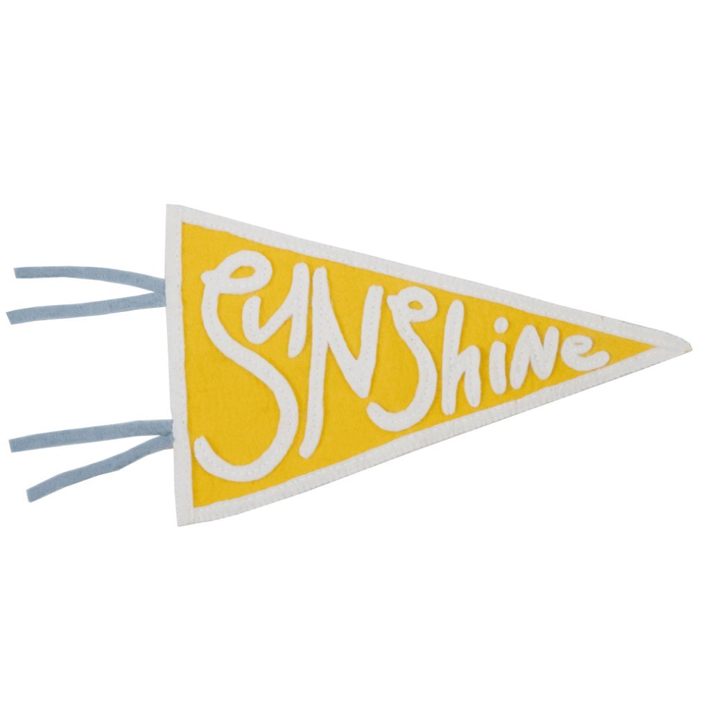 Sunshine Pennant Flag